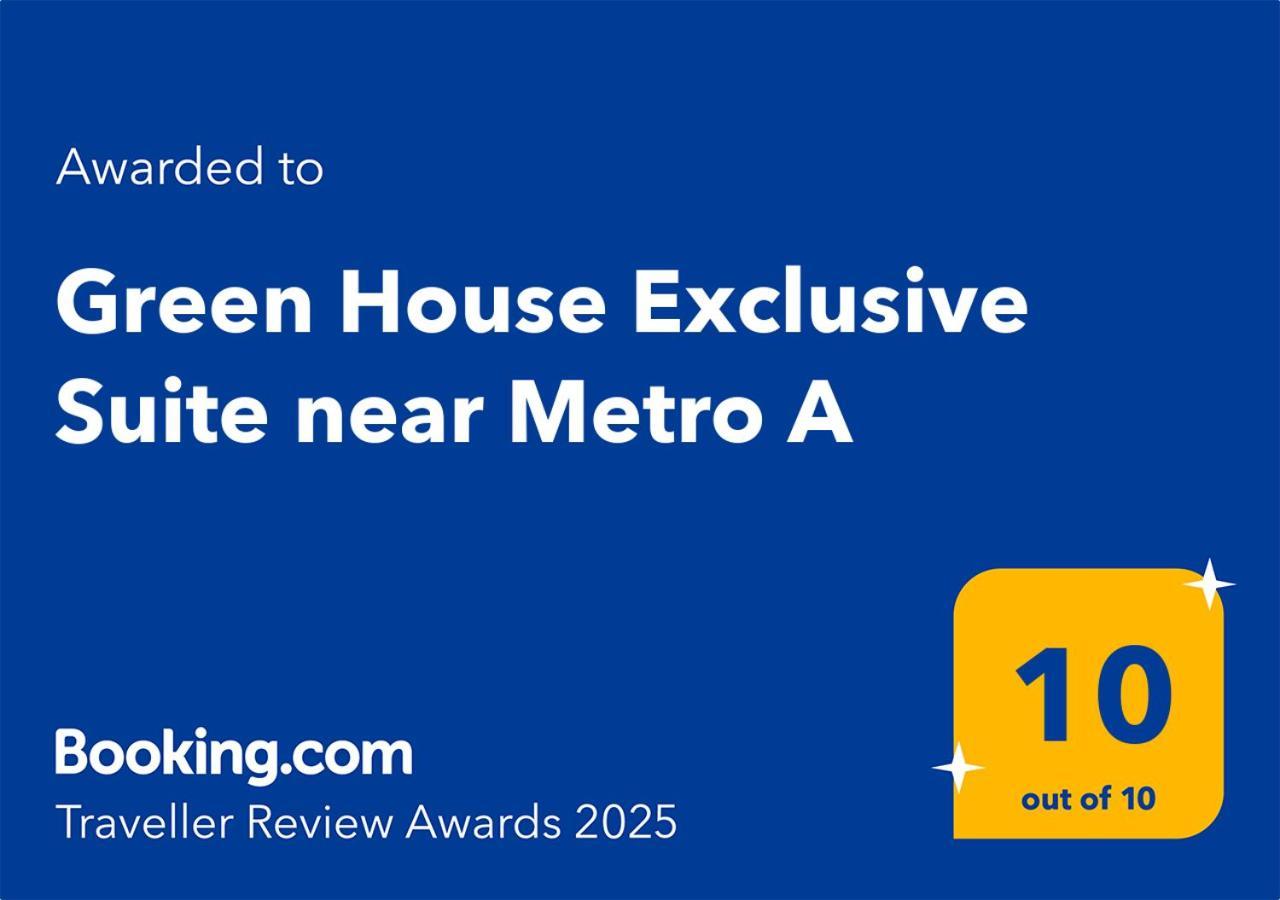 Green House Exclusive Suite Near Metro A 罗马 外观 照片